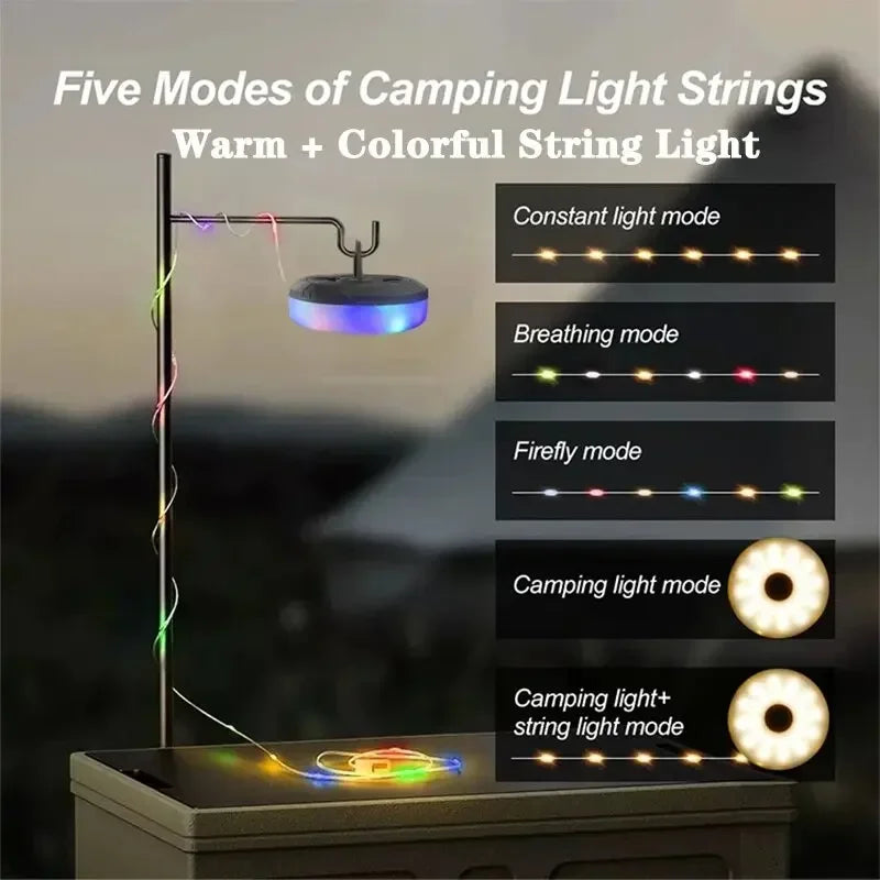 LED Camping Lamp Strip 10M Length