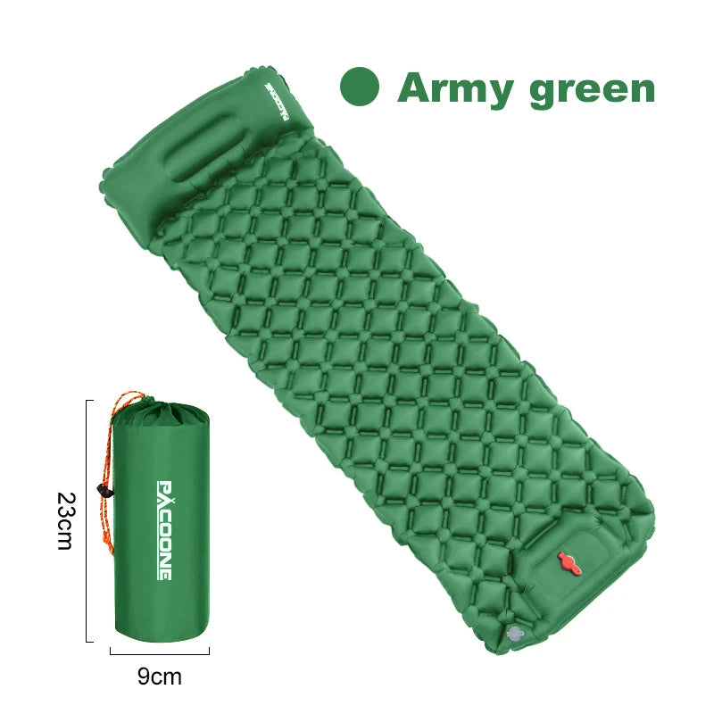 PACOONE Outdoor Camping Inflatable Mattress BC Products