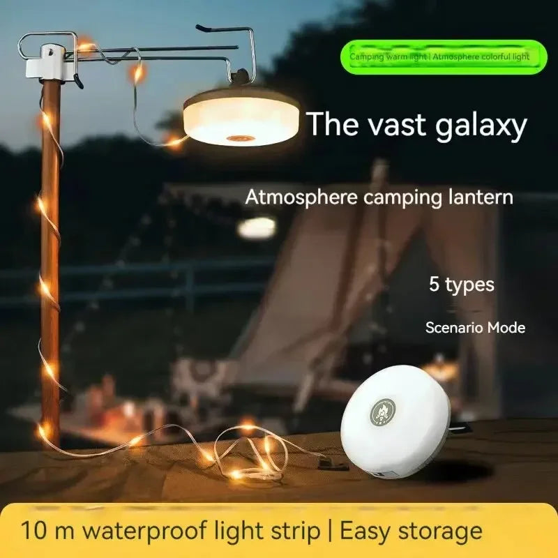 LED Camping Lamp Strip 10M Length