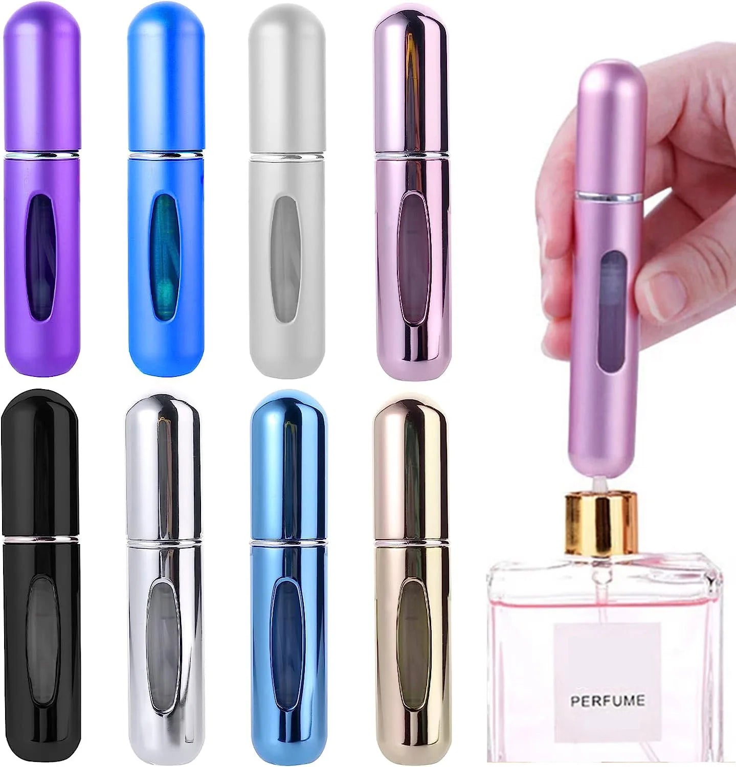 Refillable Mini Perfume Travel Refillable Bottles 8ml /5ml