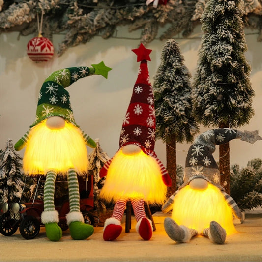 Christmas Gnome Doll Night Light