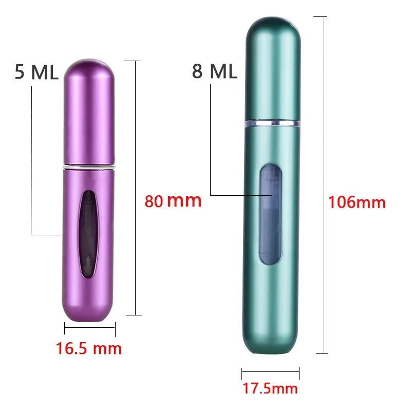 Refillable Mini Perfume Travel Refillable Bottles 8ml /5ml